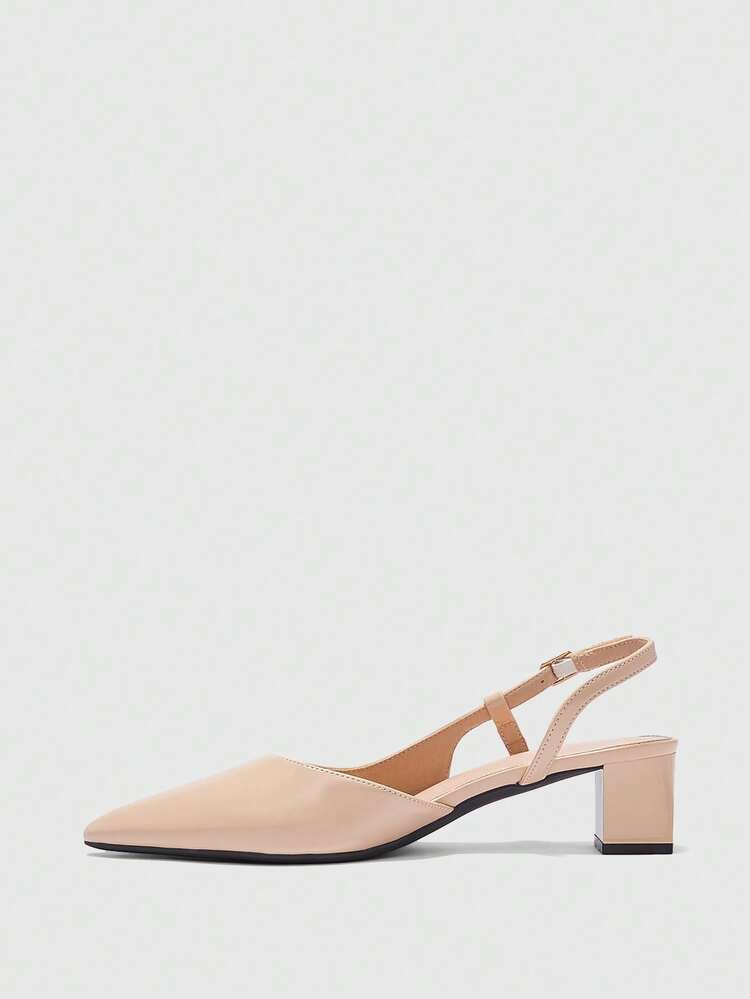 CUCCOO BIZCHIC Giày sandal cao gót dành cho nữ - Màu be - Xem 8