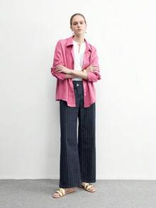 CUCCOO BIZCHIC 女士银色网眼简约平底鞋，优雅休闲，舒适易穿，适合工作、通勤、约会、正式场合等各种场合。 - 杏色 - 查看 6