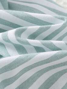 Cozy Pixies Baby Boy Elastic Waist Striped Pants, Versatile & Comfortable - Green - View 8