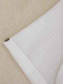 两件套休闲纹理面料衬衫套装，适合青少年男孩，撞色口袋饰边设计，适合日常、通勤、度假穿着，舒适时尚。 - 卡其色 - 查看 7