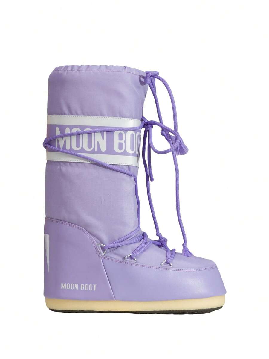 Moon Boot Icon Nylon Women's Snow Boots Red 14004400