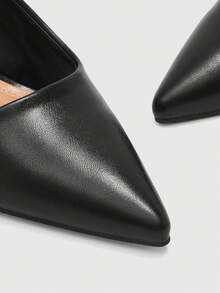 CUCCOO BIZCHIC Women's Pointed Toe Pumps, Versatile High Heels For Commuting And Daily Wear Valentine's Day - Black - View 9