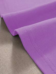 SHEIN Unity Women's Sleeveless Tank Top, Casual Liberty Statue & Letter Print, Summer Graphic Tees Women Tops - Mauve Purple - View 3