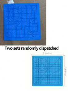 3Dmate底座 - 3D笔垫 - 兼容3D笔配件和模板 - 3D笔硅胶绘图板 - 3D玩具辅助板 - 3D笔基础绘图板硅胶描图垫 - 彩色 - 查看 8