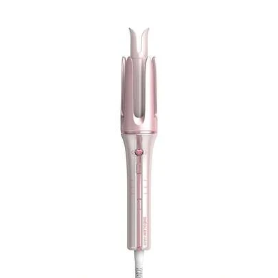 SHEGLAM HAIR Cupid's Charm One-Touch Instant Curler,Pink Automatic Curling Iron 25mm UK Plug,10min Quick Waves,60s Fast Preheat,3 Adjustable Temps,Heart-Shaped Switch,8s Smart Timer,Quick Auto Curl Magic Enhance Shine & Protection Suitable For Medium To Long Hair Birthday Gift Holiday Pink Vibe Makeup Travel School Festivals Rose Present Girl Charm Hair Care Mother's Day Fancy Fashion Rave Party