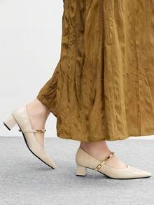 CUCCOO BIZCHIC Women Heeled Sandals - Apricot - View 5