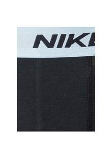 Nike 3 Pack Men's Boxer Briefs - BLACK / ORANGE / WHITE - View 3