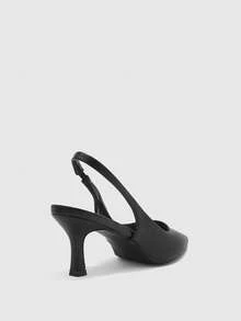 CUCCOO BIZCHIC Women's Pointed Toe Pumps, Versatile High Heels For Commuting And Daily Wear Valentine's Day - Black - View 4