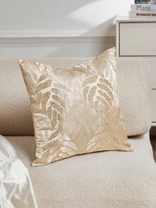 1件/2件装条纹靠垫套，奢华高精度提花织造底布，高密度填充，现代简约优雅装饰枕套，适用于沙发、客厅、卧室、汽车，也可作为礼物，四季皆宜（不含枕芯） - 米色 - 查看 2