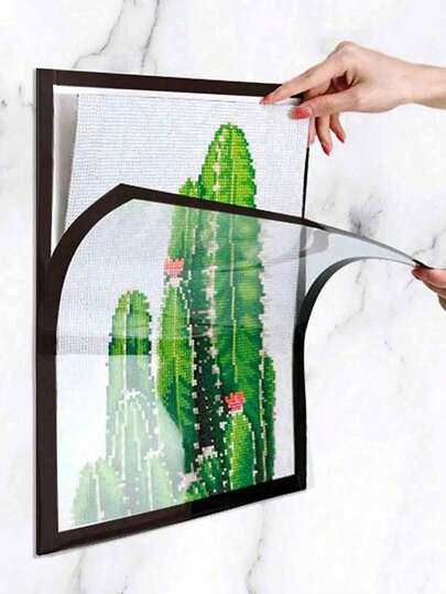 Cornici magnetiche per foto A3/A4/A5/A6, cornici per cartellone, cornici magnetiche autoadesive, cornici magnetiche per opere d'arte da parete, cornici per opere d'arte intercambiabili, rastrelliere magnetiche per cartellone, rastrelliere per esposizione di opere d'arte, adatte per frigoriferi, perfette per esporre foto