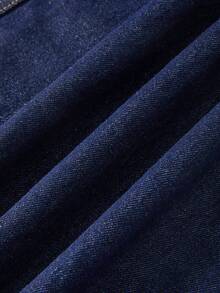 GlowEve Women's Casual Everyday A-Line Denim Mini Skirt, Versatile