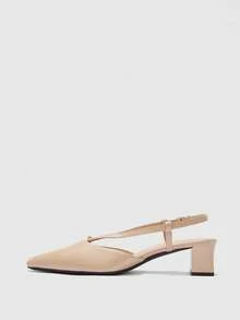 CUCCOO BIZCHIC Women Heeled Sandals Spring Shoes - Apricot - View 9