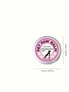 1pc Light Beige Pet Nose, Eye, And Paw Care Cream With Shea Butter. Gentle Formula Combats Dryness And Cracking, Moisturizes And Nourishes. Suitable For Outdoor Use By Cats And Dogs. Hypoallergenic, Home And Pet-Specific. - Multicolor - View 9