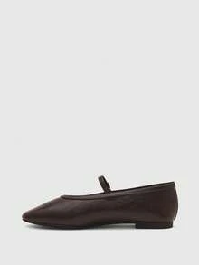 CUCCOO BIZCHIC Women's Casual Versatile Commute Simple Flats Valentine's Day - dark brown - View 9