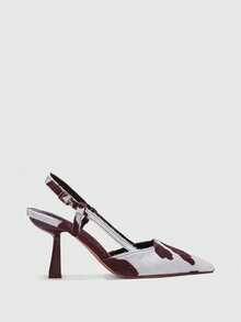 CUCCOO BIZCHIC Sapato Feminino de Salto Alto Fino Elegante, Doce, Romântico, Sapato de Salto Alto para Chá da Tarde, Encontro, Festa da Moda, Traje de Trabalho, Estilo Gracioso, Básico Versátil, Halloween