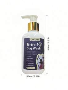 1pc Pet Shampoo Cleans, Removes Odors, Deeply Moisturizes, And Has Multiple Benefits For Dogs - 200ml - View 6