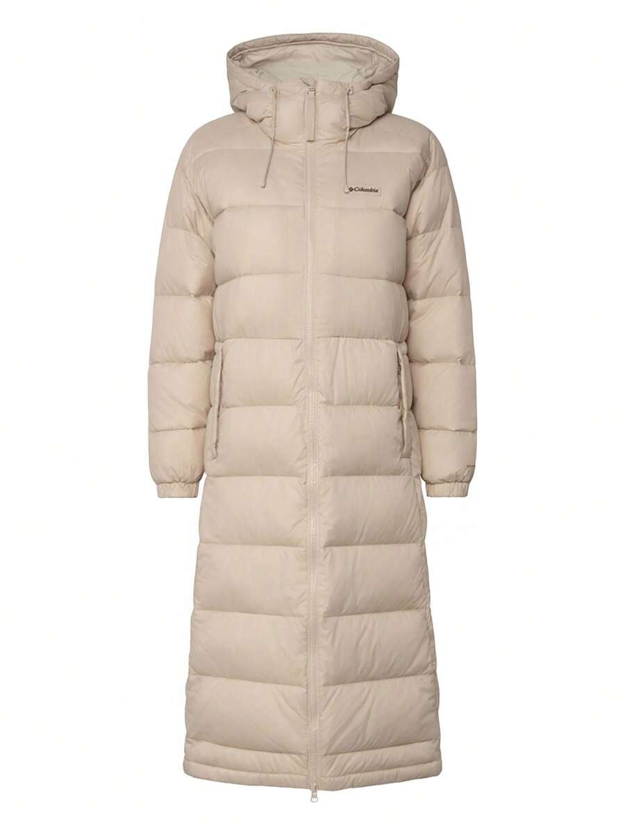 Columbia Pike Lake III Women's Long Jacket Dark Stone - Beige - View 1