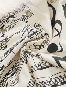 ROMWE J-Fashion Y2K Abihimekaji 可拆卸仿毛皮吊带背心，女士款，适合冬季穿着 - 杏色 - 查看 4