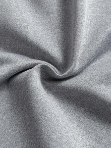 PAVTROS 男士休闲字母印花抽绳腰短裤，夏季 - 灰色 - 查看 5