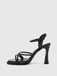 CUCCOO BIZCHIC Women's Stylish High Heel Sandals For Summer - Black - View 10