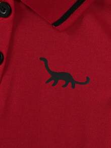 SHEIN Genkimix Kids 2-5件/套 新款婴儿幼儿夏季短袖polo衫 时尚婴幼儿服装套装，2套4件组合 - 彩色 - 查看 4