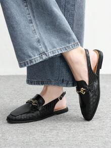 CUCCOO BIZCHIC Giày bệt nữ cho ngày Valentine - màu đen - Xem 3