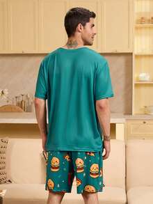 Velminro Men's Casual Versatile Furniture & Food Design Comfortable Loungewear