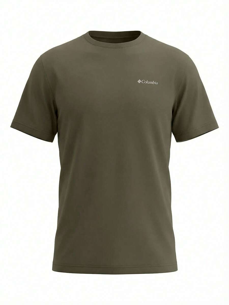 Columbia Men's Sports Tees & Tanks Durable Comfortable Versatile School Casual Outing Green 1990751-366 - 橄欖綠 - 查看 1