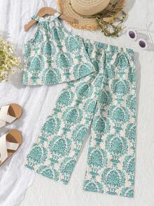 女孩T恤套装 - 彩色 - 查看 2