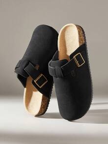 Solecia 女士平底凉鞋 - 黑色 - 查看 6