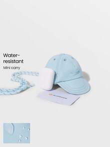 GLOWMODE Mini ActiveCarry Water-Resistant Adjustable Detachable Shoulder Strap 3D Logo Baseball Cap Bag Autumn Winter Outdoors Daily Casual Wear - Blue - View 1