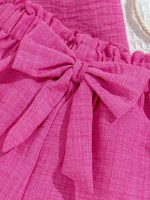 Young Girls T-Shirt Co-Ords - Multicolor - View 3