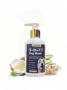 1pc Pet Shampoo Cleans, Removes Odors, Deeply Moisturizes, And Has Multiple Benefits For Dogs - 200ml - View 4