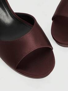 CUCCOO LuxiPop 女士高跟凉鞋 - 咖啡棕 - 查看 11