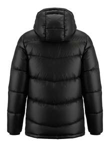 Columbia Women's Down Hooded Jacket Black - Black - View 2