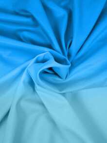 CoralVoy Men's Ombre Color Beach Vacation Rash Guard - Blue - View 6