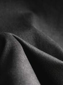 Franclia 女士优雅简约金属装饰斜领背心，适合通勤，黑色无袖上衣，女士优雅性感黑色上衣，可爱黑色上衣连衣裙上衣 - 黑色 - 查看 3