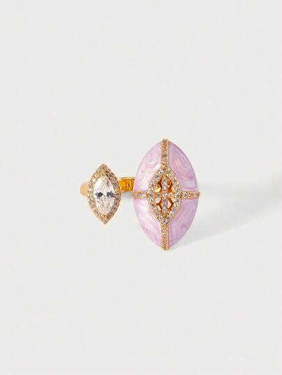 Glisma 18K Gold-Plated Minimalist Music Note Ring, Nocturne Series,Party,Night Club,Shopping,Vintage,PREMIUM,Zirconia,Rhinstone,Party,Night Club,Shopping,Vintage,PREMIUM,Zirconia,Rhinstone,Western Jewelry,Old Money,Gemstone,Outfits,Fall/Autumn/Winter,For Mom/Women/Girl/Mother,Premium,Outfits,Old Money,Metallic/Texture,Gemstone,For Mom/Women/Girl/Mother,Premium,Vintage,Classy