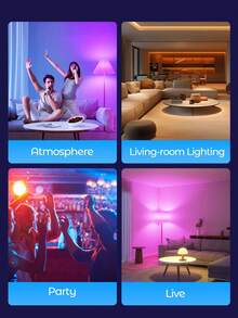 Teckwe Bóng đèn LED sạc USB, cổng sạc Type-C, thích hợp cho các quầy hàng ngoài trời, chợ đêm, cắm trại, câu cá, đa chức năng, có thể tháo rời, thiết bị dự phòng khi mất điện, có thể điều chỉnh độ sáng. - trắng - Xem 2