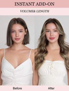 9AM Hair 20 CÁI Băng Dính Thẳng Trong 100% Tóc Người Nối Dài 14-24 inch 50G/Gói Cho Salon Tóc Người Remy Thật Chất Lượng Cao Tự Nhiên Băng Dính PU Vô Hình Liền Mạch Mềm Mượt - S4/26/4 - Xem 6