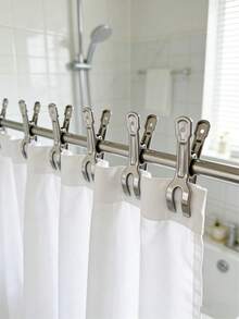 Madebyblanc 12-Pack Stainless Steel Food Bag Clips - Reusable Sealing Clips & Multi-Purpose Clothespins For Laundry, Kitchen Organization - Multicolor - View 7