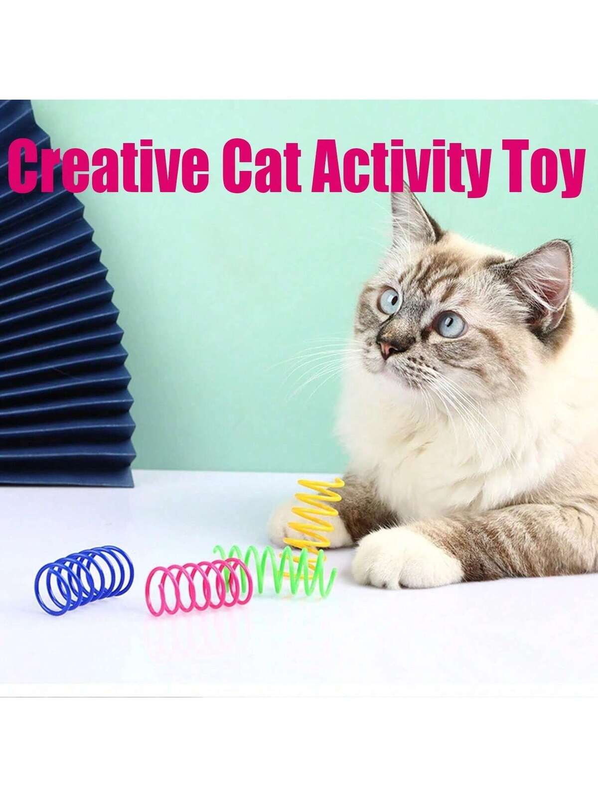 10/20/30 pièces Set de jouets de printemps aléatoires en couleur pour les amateurs de chats et les mamans de chats, d'environ 5 cm, convient pour tous les amateurs de chats et les mamans de chats, pour utilisation intérieure et extérieure 9