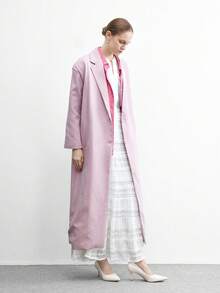 CUCCOO BIZCHIC 女士尖头细高跟酒红色高跟鞋，简约舒适，适合日常通勤、百搭的OL鞋，优雅时尚性感，适合工作、派对、宴会和圣诞节等场合。 - 鏡面米白12 - 查看 10