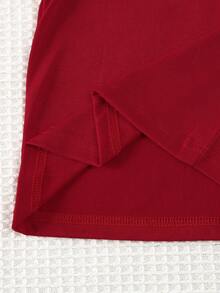 SHEIN Genkimix Kids 2-5件/套 新款婴儿幼儿夏季短袖polo衫 时尚婴幼儿服装套装，2套4件组合 - 彩色 - 查看 9