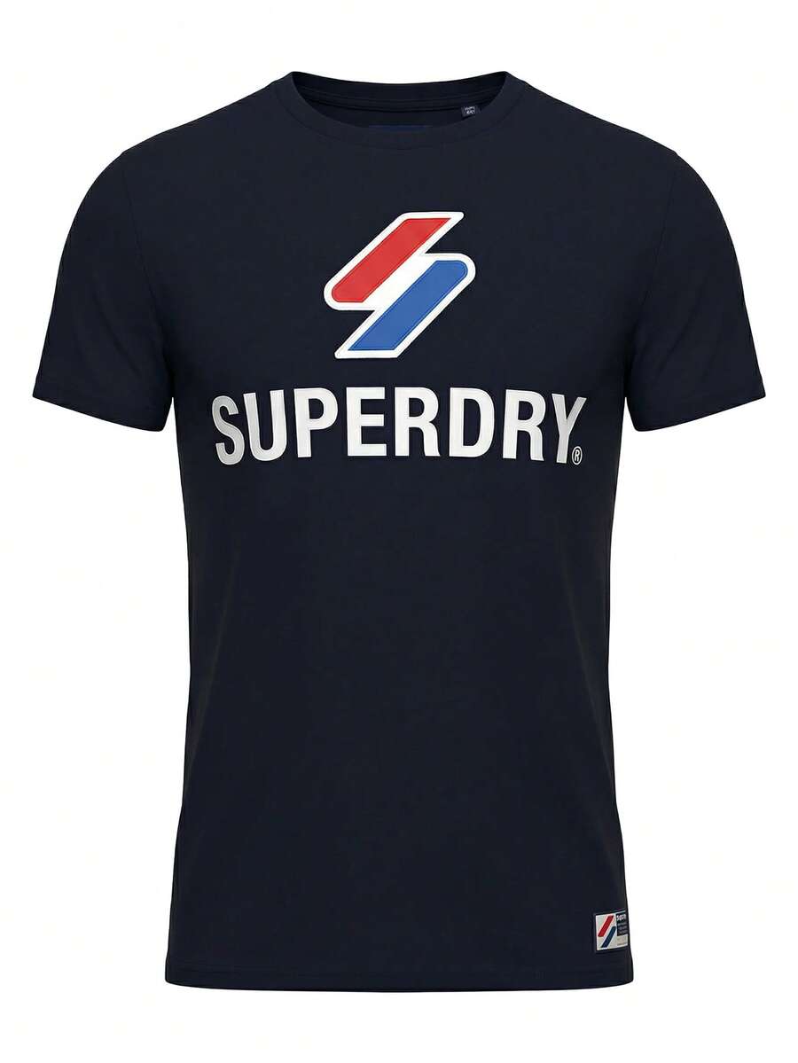 Superdry Classic Men's T-Shirt Navy Blue