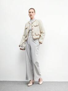 CUCCOO BIZCHIC 女士时尚百搭通勤简约尖头高跟鞋