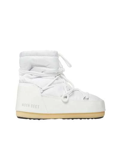 Moon Boot Light Low Nylon Women's Boots White 14600100