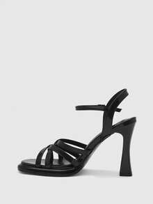 CUCCOO BIZCHIC Women's Stylish High Heel Sandals For Summer - Black - View 10