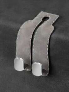 Car Hook, Car Seat Back Double Hook, Multifunctional Car Rear Seat Mobile Phone Holder - various - View 8