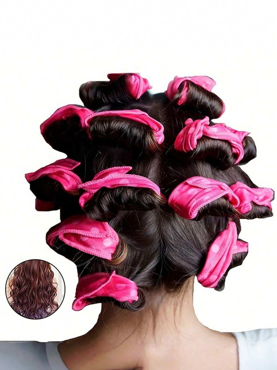 1/3/5/10/20/40PCS Soft Foam Curlers For Heatless Overnight Styling Natural Curls Waves No Heat Hair Rollers DIY Home Salon Hair Care Tools